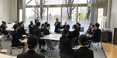 卒業後の進路-就職  駿台外語＆ビジネス専門学校