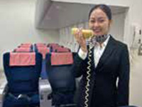 機内アナウンス