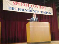 英語スピーチコンテスト出場