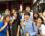 韓国の東明大学生の日本文化体験セミナーレポート① ～浅草散策～